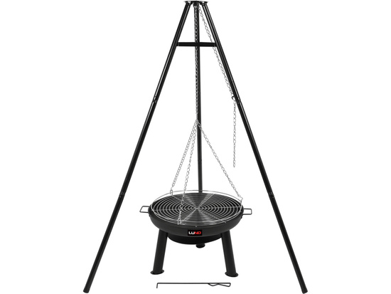 GRILL WISZĄCY NA TRÓJNOGU, RUSZT 61CM